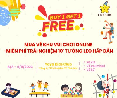 Yaya Kids Club - Sân chơi lý tưởng cho trẻ em TP Thủ Đức